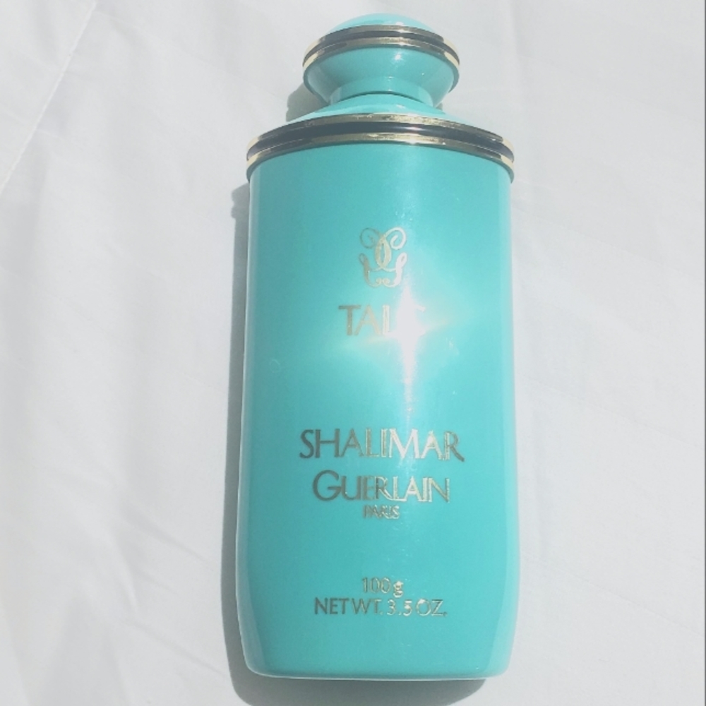 Shalimar Guerlain Talc Powder 3.5 OZ Vintage - Picture 1 of 5